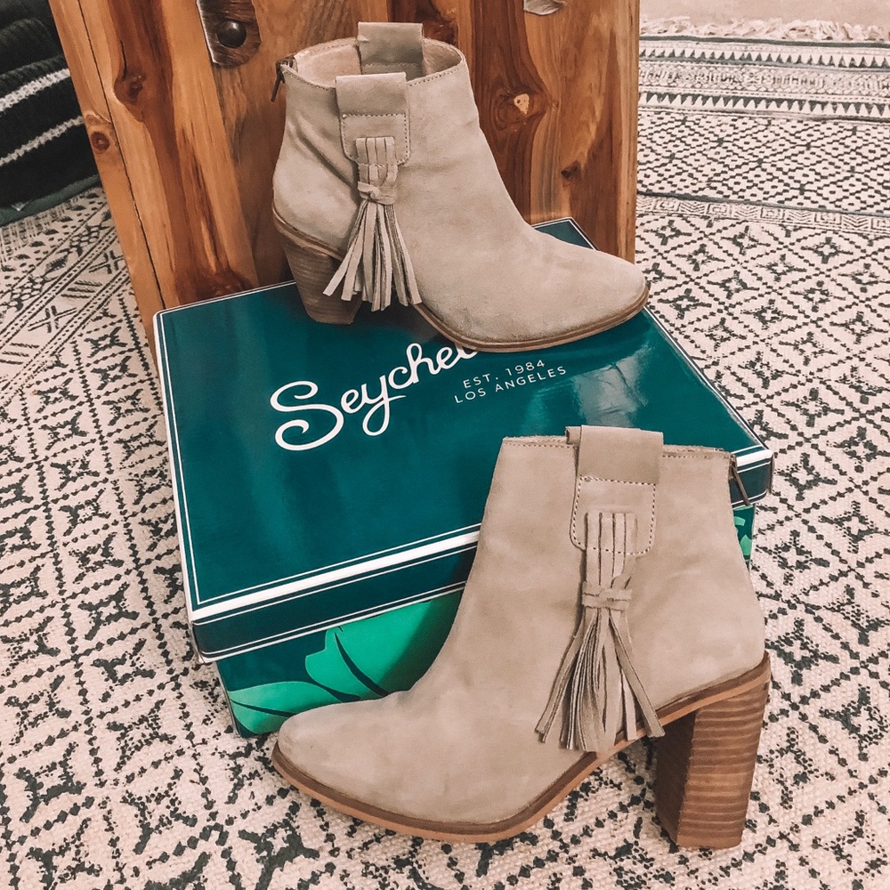 Seychelles Suede Booties